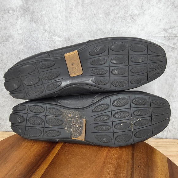 Sperry Top-Sider Driving Shoes Mens 11.5 Black Leather Boat Loafers‎ Moccasins main image 4
